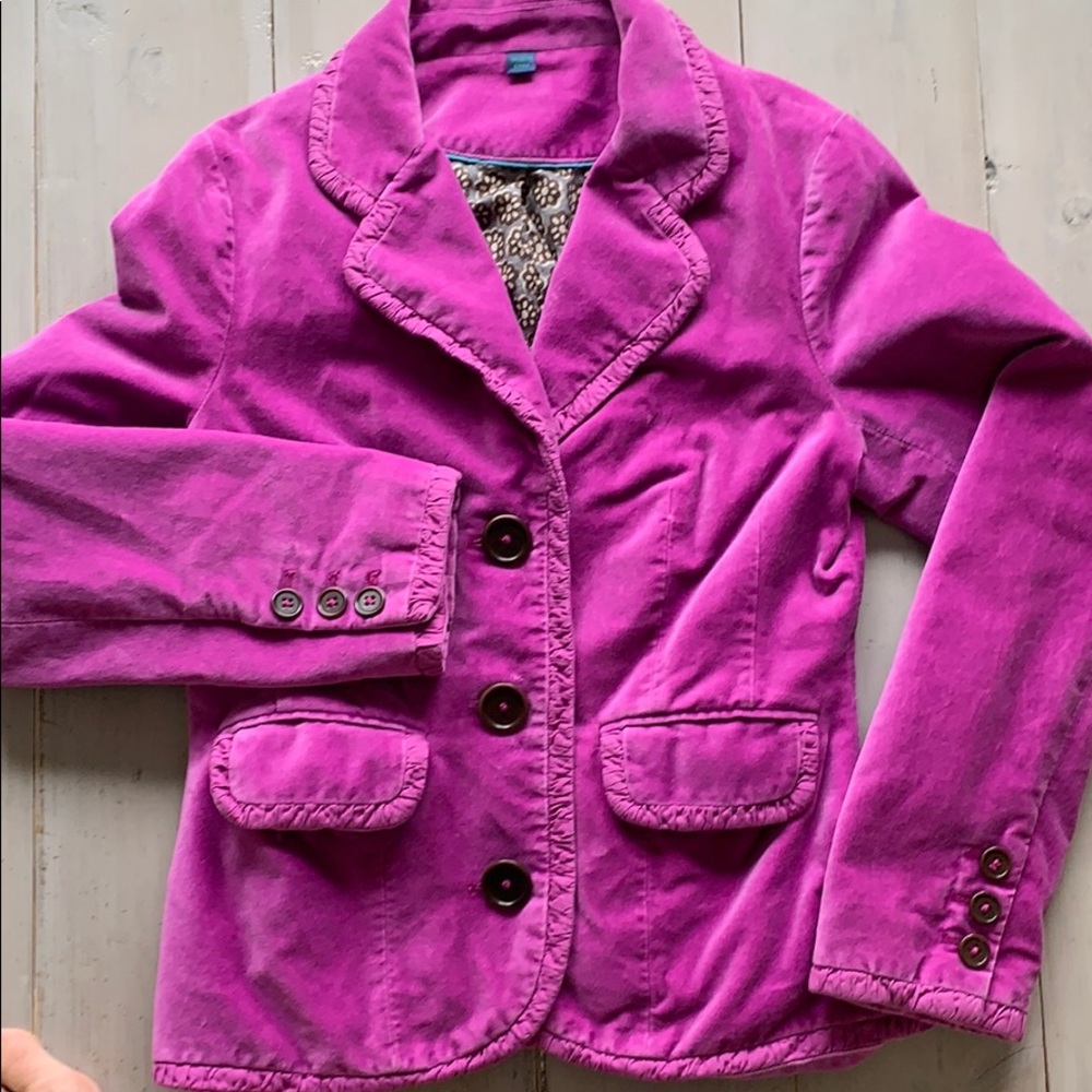 Boden Velvet Jacket size 10/4